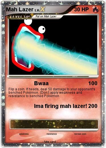 Pokemon Mah Lazer