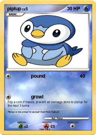 Pokemon piplup