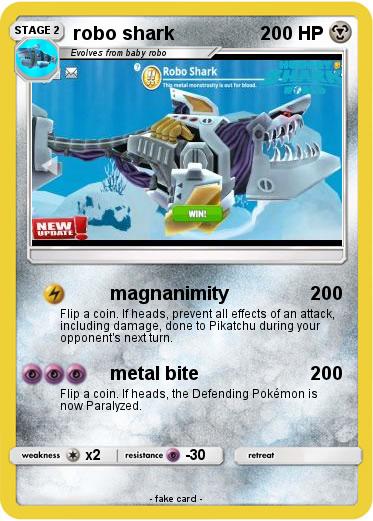 Pokemon robo shark