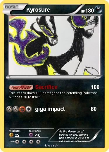 Pokemon Kyrosure