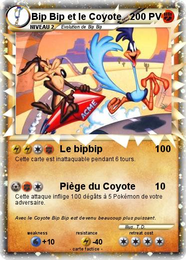 Pokemon Bip Bip et le Coyote