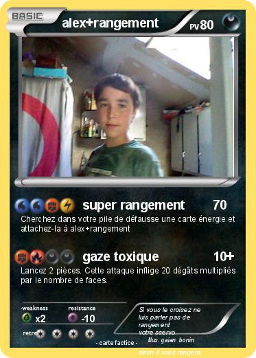 Pokemon alex+rangement