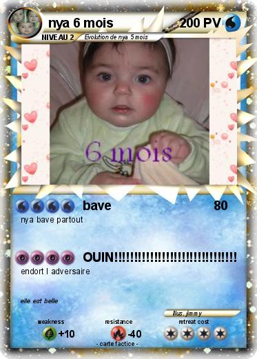Pokemon nya 6 mois
