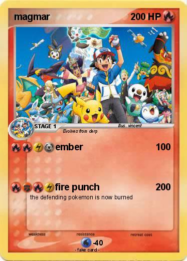 Pokemon magmar