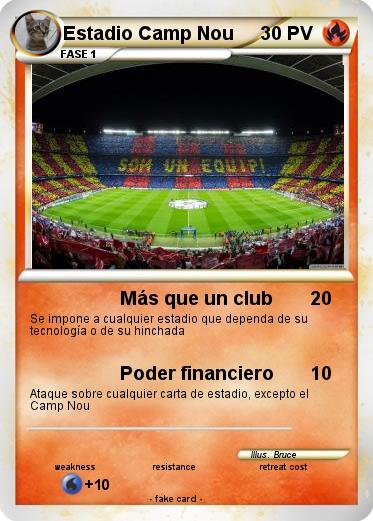 Pokemon Estadio Camp Nou