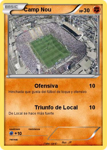 Pokemon Camp Nou