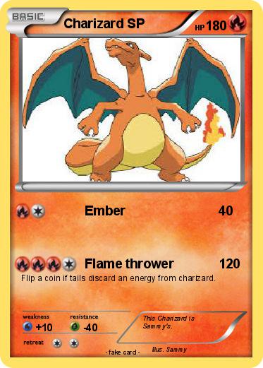 Pokemon Charizard SP