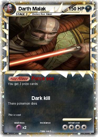 Pokemon Darth Malak