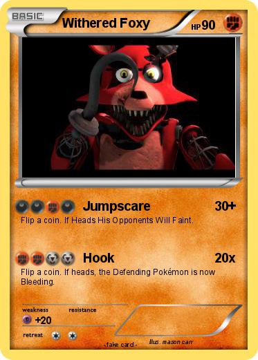 Pokemon Withered Foxy