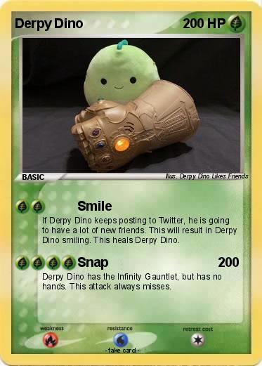 Pokemon Derpy Dino