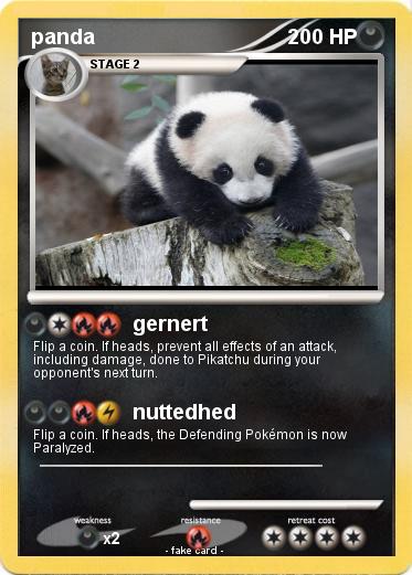Pokemon panda