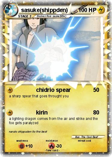 Pokemon sasuke(shippden)