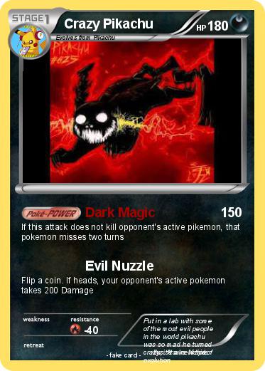 Pokemon Crazy Pikachu