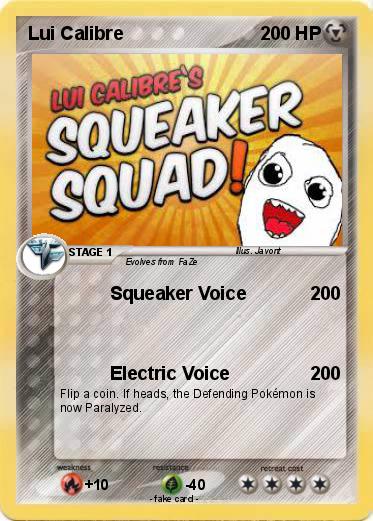 Pokemon Lui Calibre