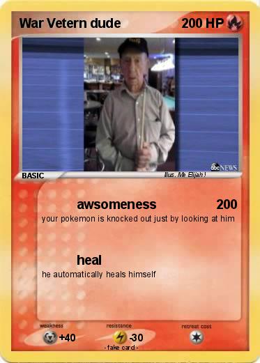 Pokemon War Vetern dude