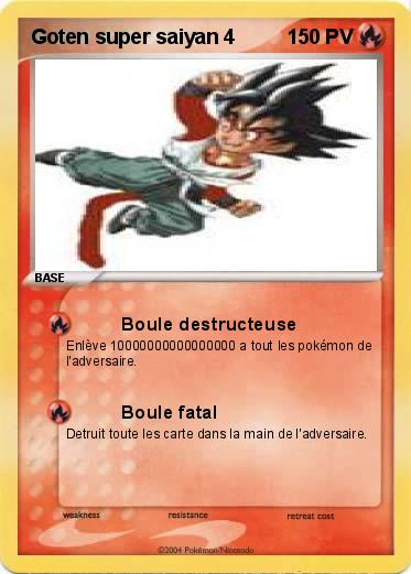 Pokemon Goten super saiyan 4