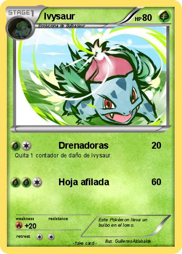 Pokemon Ivysaur