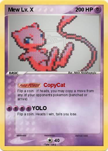 Pokemon Mew Lv. X