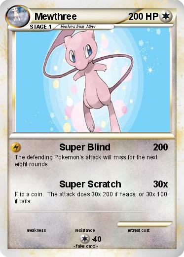 Pokemon Mewthree