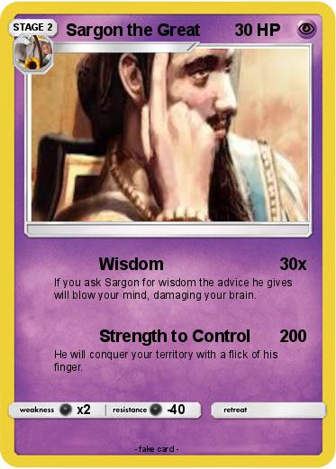 Pokemon Sargon the Great