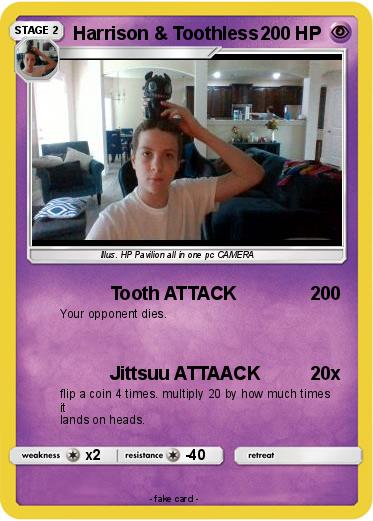 Pokemon Harrison & Toothless