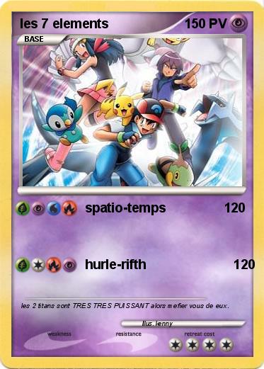 Pokemon les 7 elements