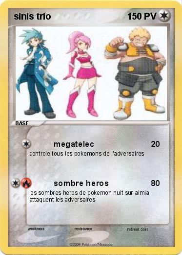 Pokemon sinis trio