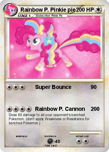 Pokemon Rainbow P. Pinkie pie