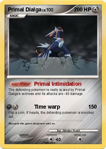 Pokemon Primal Dialga