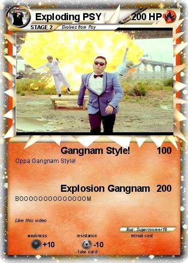 Pokemon Exploding PSY
