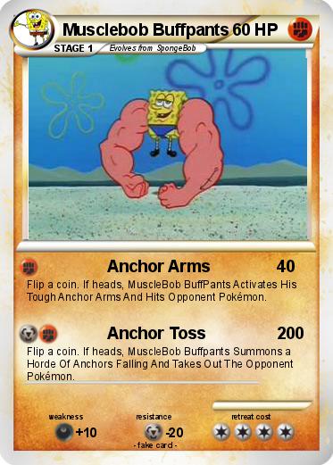 Pokemon Musclebob Buffpants