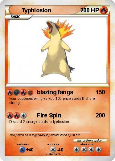 Pokemon Typhlosion