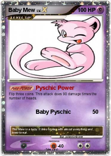 Pokemon Baby Mew