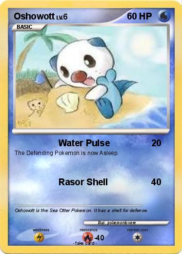 Pokemon Oshowott
