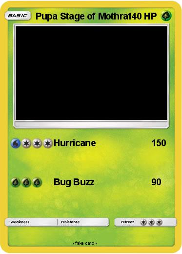 Pokemon Pupa Stage of Mothra