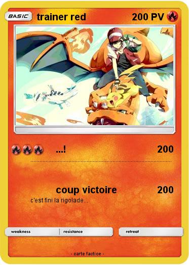Pokemon trainer red