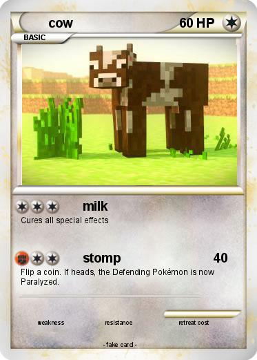 Pokemon cow