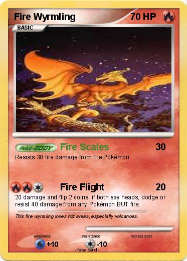Pokemon Fire Wyrmling