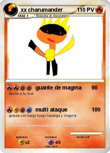 Pokemon xx charumander