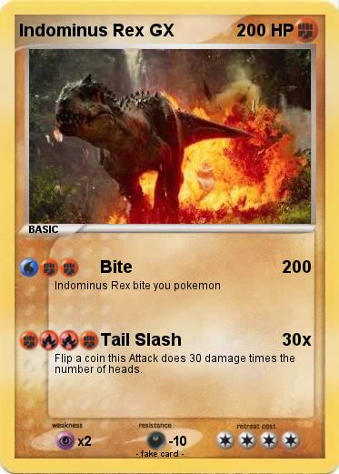 Pokemon Indominus Rex GX