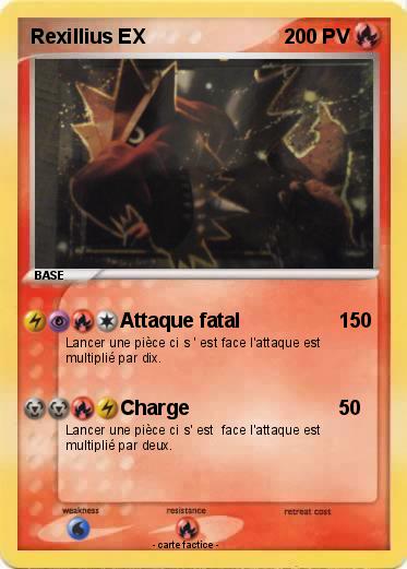 Pokemon Rexillius EX