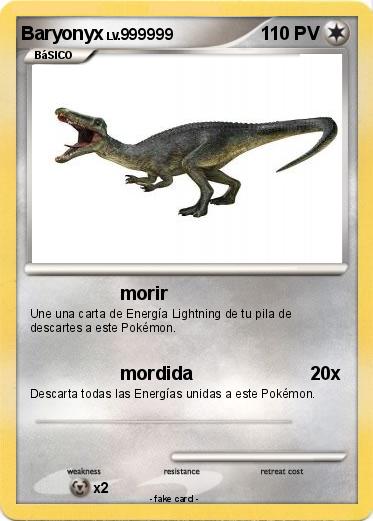 Pokemon Baryonyx