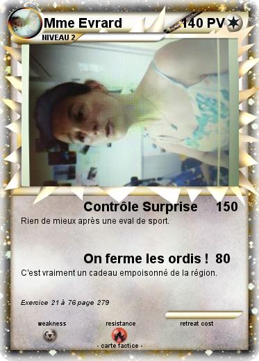Pokemon Mme Evrard