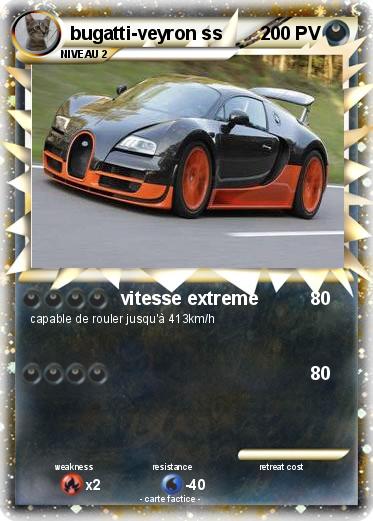 Pokemon bugatti-veyron ss