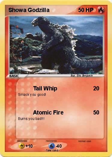 Pokemon Showa Godzilla