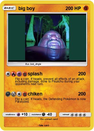 Pokemon big boy