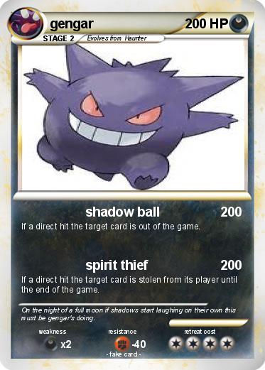 Pokemon gengar