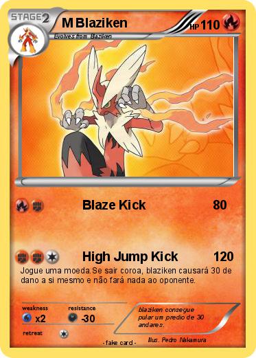 Pokemon M Blaziken