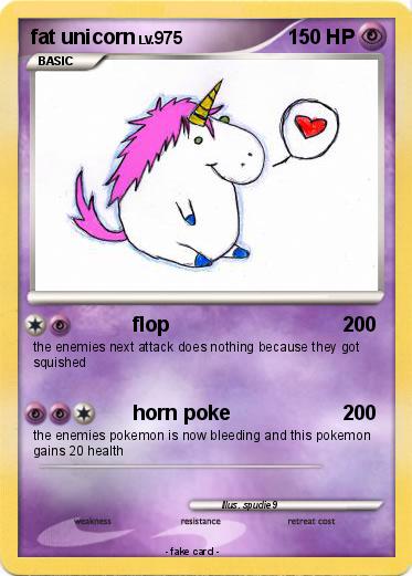 Pokemon fat unicorn