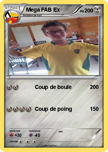 Pokemon Mega FAB Ex